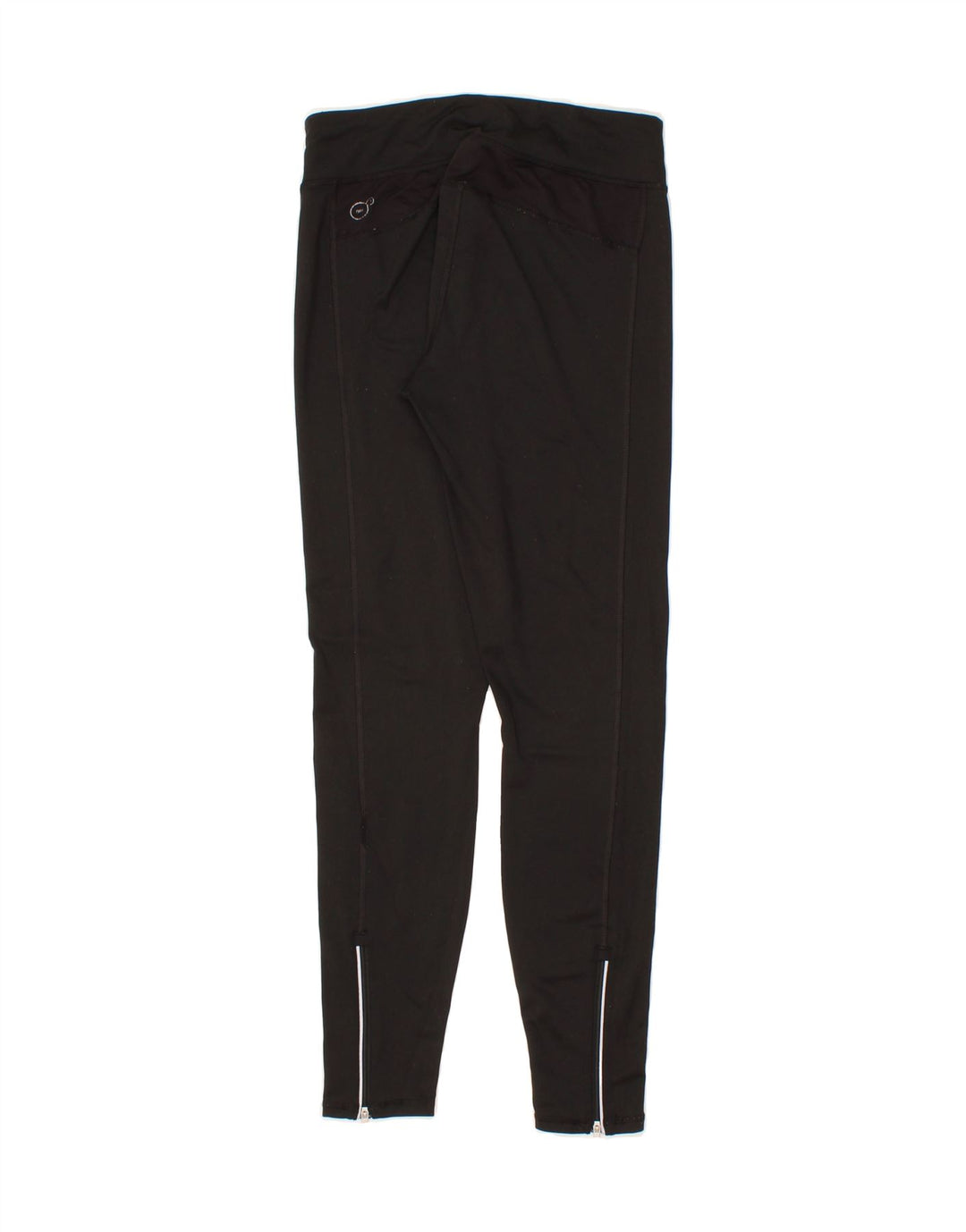 PUMA Womens Leggings UK 10 Small  Black Polyester Vintage Puma and Second-Hand Puma from Messina Hembry 