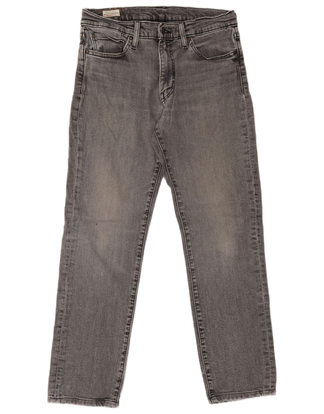 Levi's Mens 511 Slim Jeans W32 L32 Grey Cotton