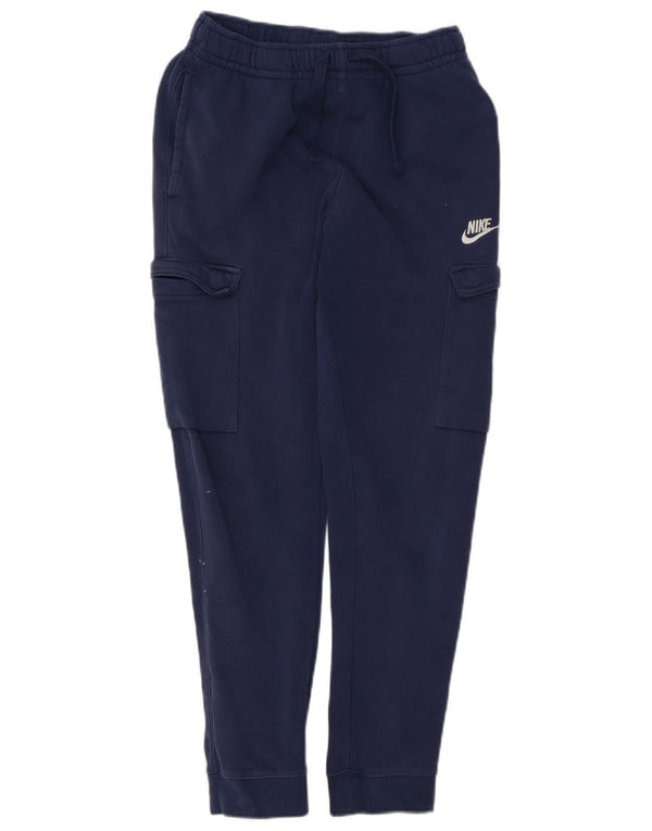 Spodnie dresowe chłopięce Nike Standard Fit Joggers 12-13 lat, duże, granatowe, czarne