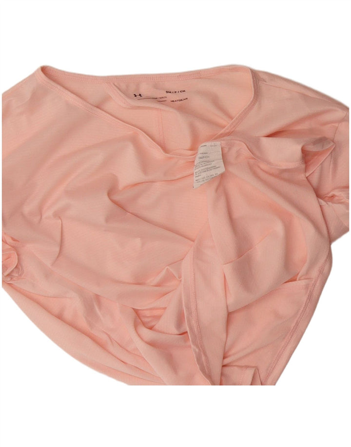 Camicetta ampia da donna Under Armour, taglia UK 10, piccola, rosa, in poliestere