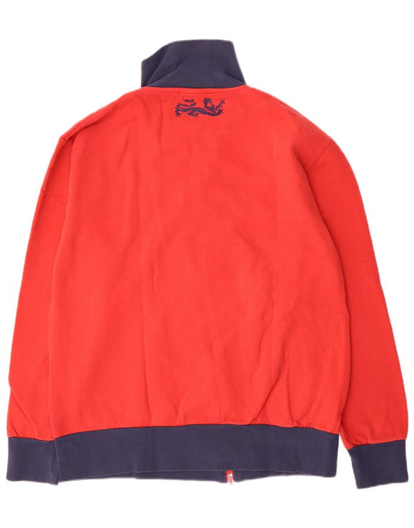 Umbro Veste de Survêtement Homme XL Rouge Colourblock Coton