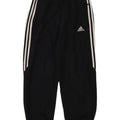 Adidas Boys Tracksuit Trousers Joggers 11-12 Years  Black Polyester