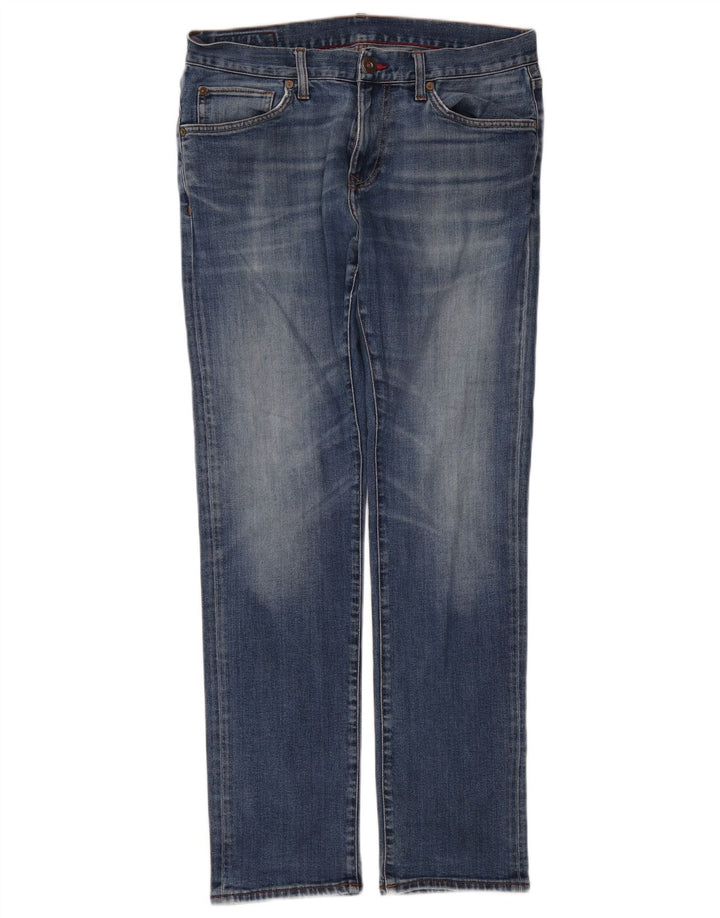 Tommy Hilfiger Mens Straight Jeans W34 L32 Blue