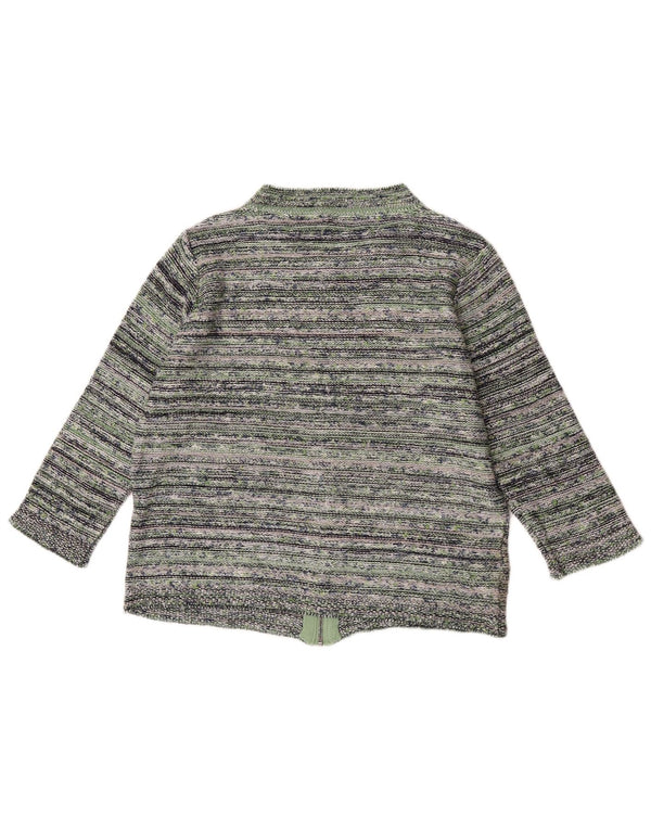 Marks & Spencer Dame Per Una Crop Cardigan Sweater UK 14 Large Blue