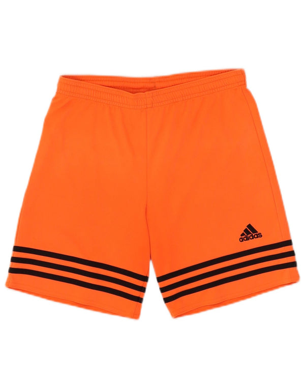 Adidas Girls Climalite Sportshorts 11-12 år Large Orange Polyester