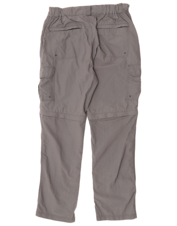 Mountain Warehouse Herre Straight Cargo Bukser W34 L31 Grå Nylon