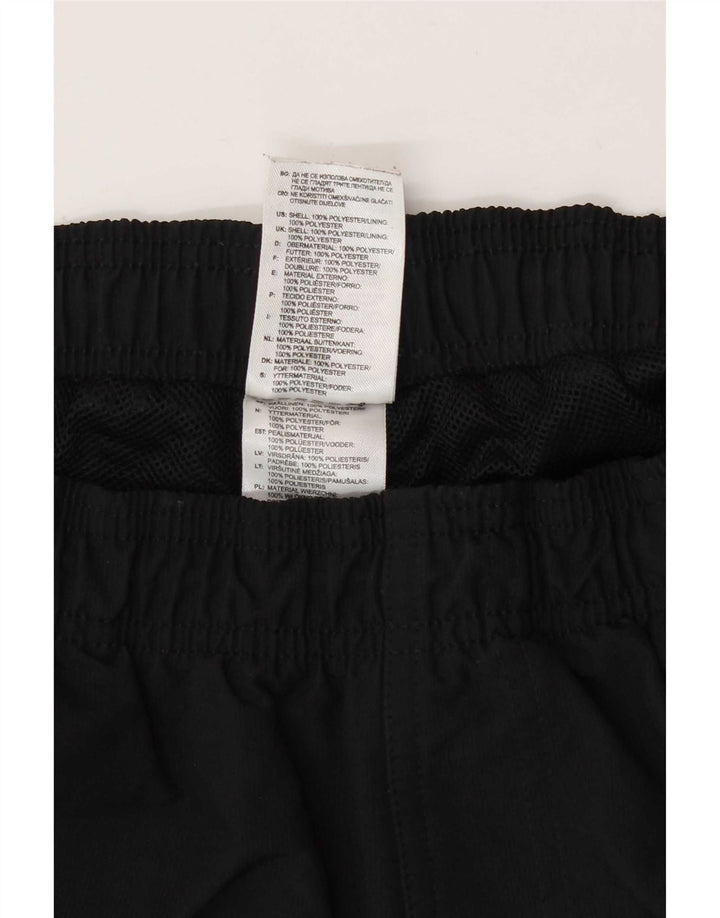 Adidas Mens Tracksuit Trousers Large Black Polyester Sports