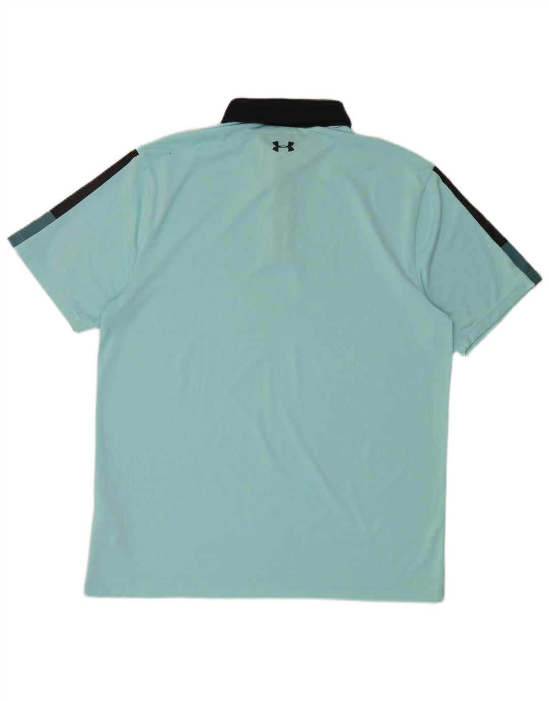 Polo da rugby da uomo Under Armour, grande, in poliestere color block blu