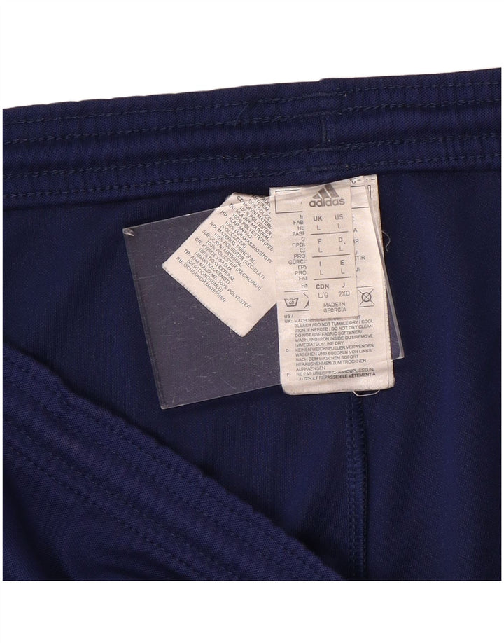 Adidas Mens Aeroready Sport Shorts Large  Navy Blue Polyester