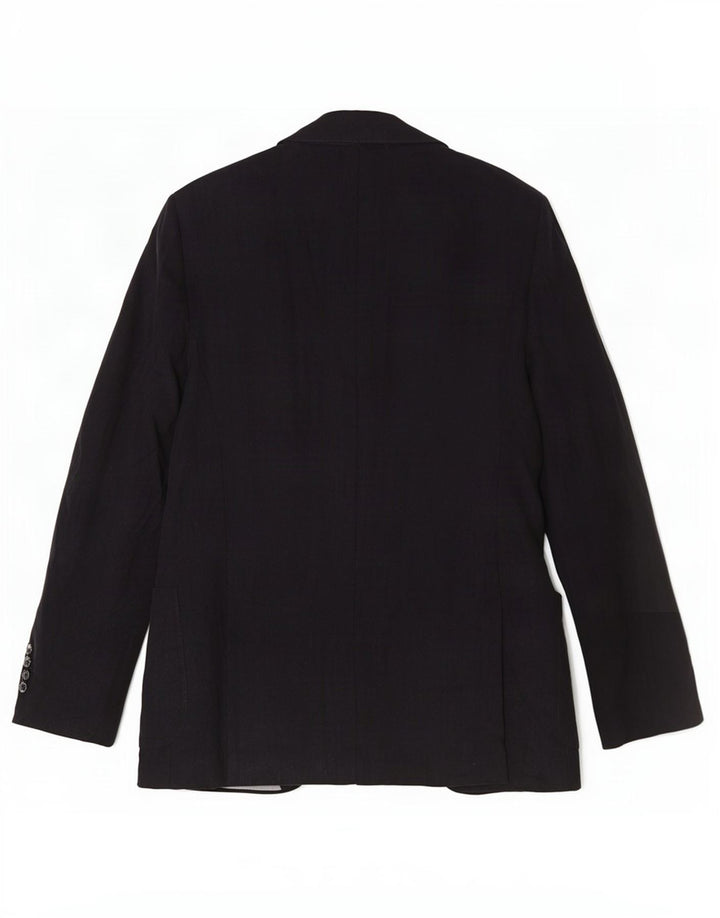 Henry Cottons Herren-Blazer mit 2 Knöpfen, IT 50, große marineblaue Baumwolle