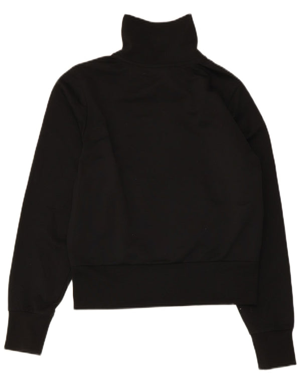 Giacca corta da tuta da donna Nike UK 4/6 XS poliestere nero