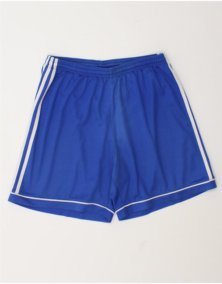 Adidas Herren Climalite Sport Shorts Large Blau Polyester