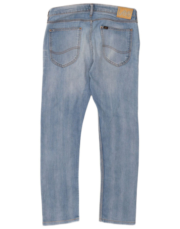 Женские джинсы Lee Luke Slim W32 L28, синий хлопок