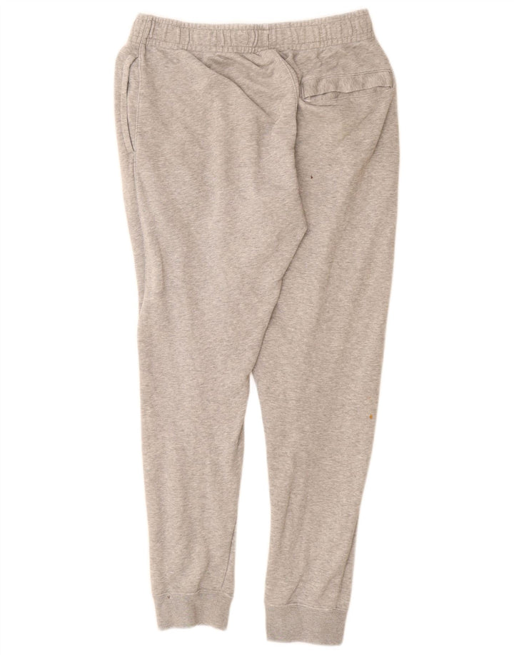 Pantaloni da tuta da uomo Nike Joggers in cotone chiazzato grigio medio