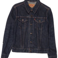 Giacca di jeans per bambina LEVI'S 9-10 anni piccola in cotone blu navy