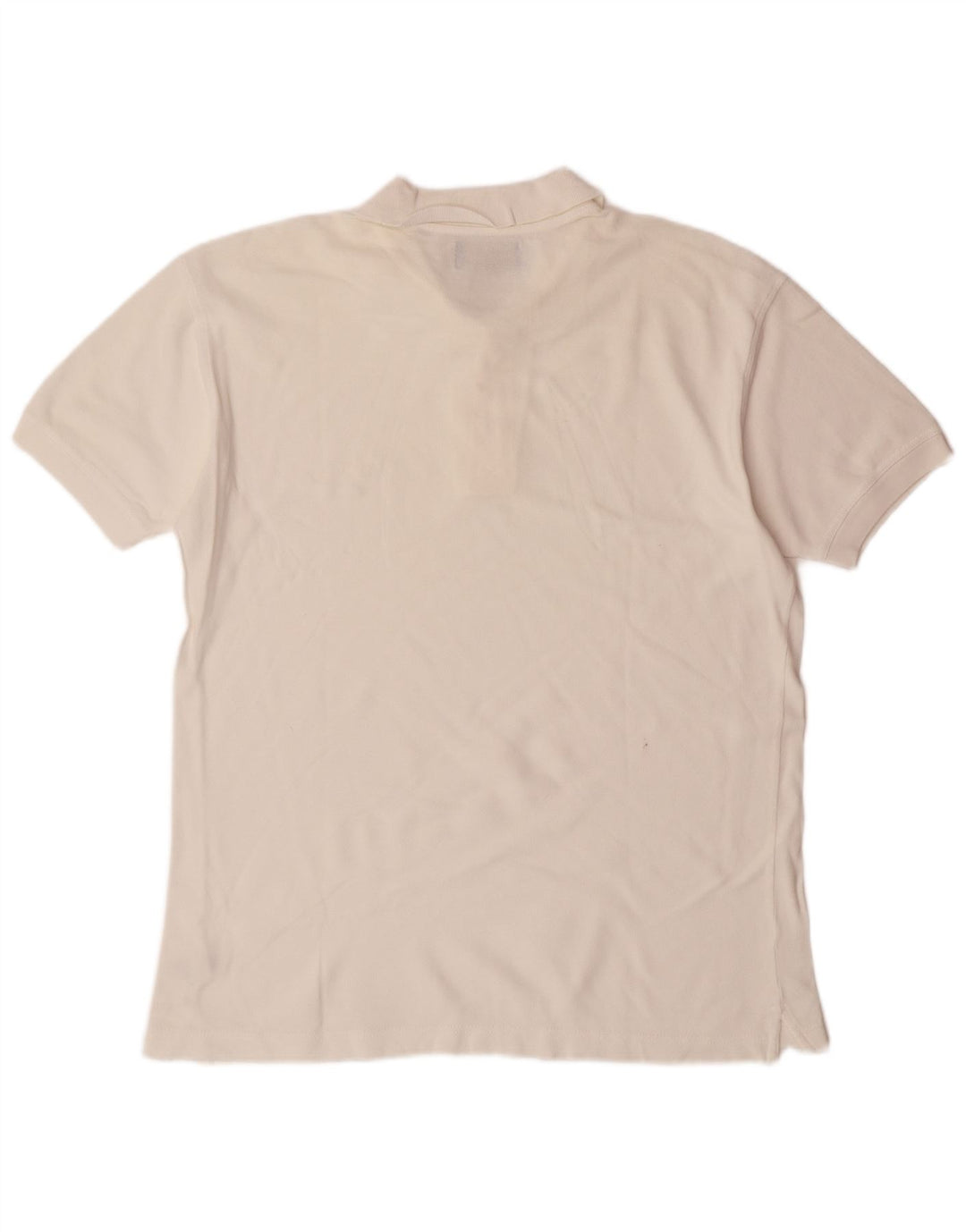 LEE Poloshirt til mænd Stor hvid bomuld