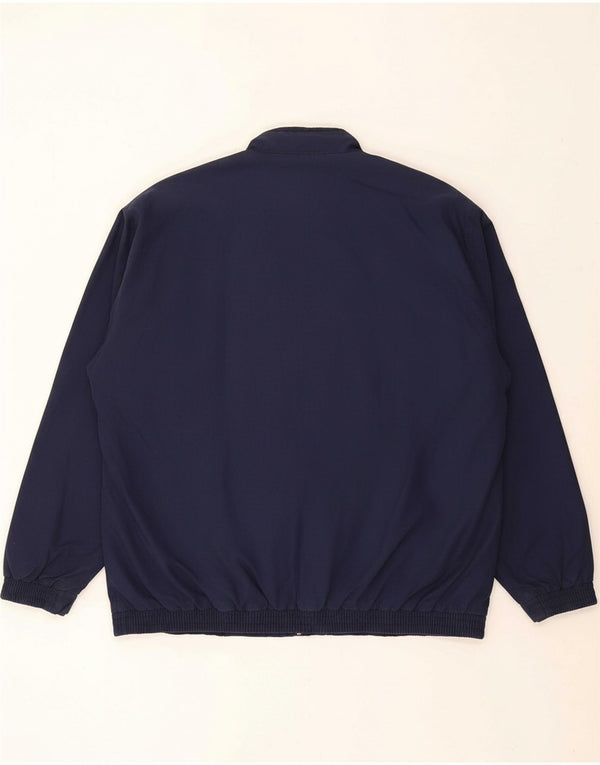 PRINGLE Mens Bomber Jacket UK 42 XL Navy Blue