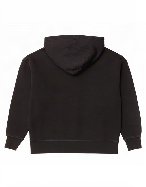 Maglione con cappuccio oversize da donna Adidas UK 10 piccolo cotone nero