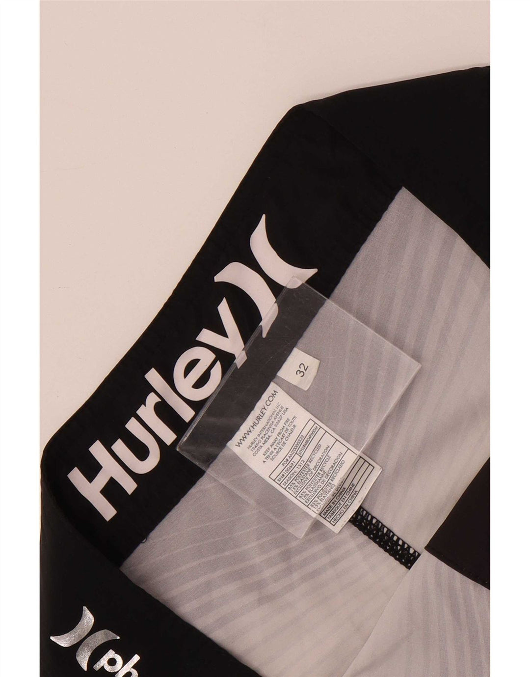 Harley Badeshorts til mænd Medium flerfarvet stribet polyester