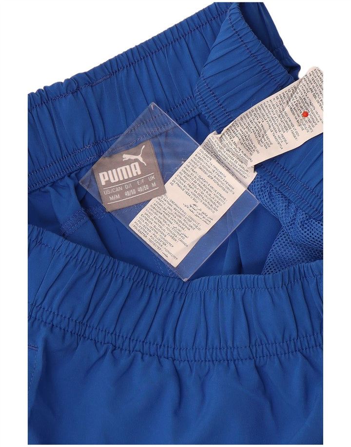 Puma Herren Sportshorts Mittelblaues Polyester