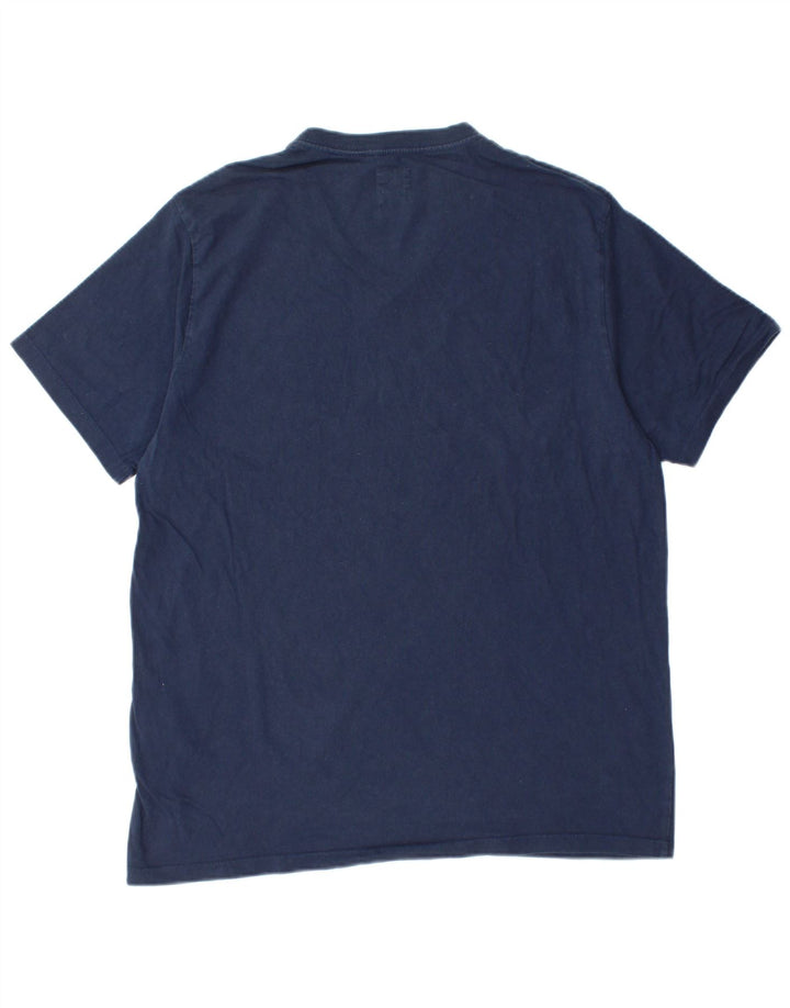 LEVI'S Mens Standard T-Shirt Top Large Navy Blue Cotton