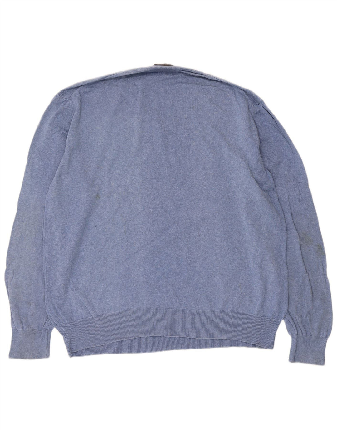 Męski sweter z dekoltem w kształcie litery V, Marlboro Classics, 2XL, niebieski