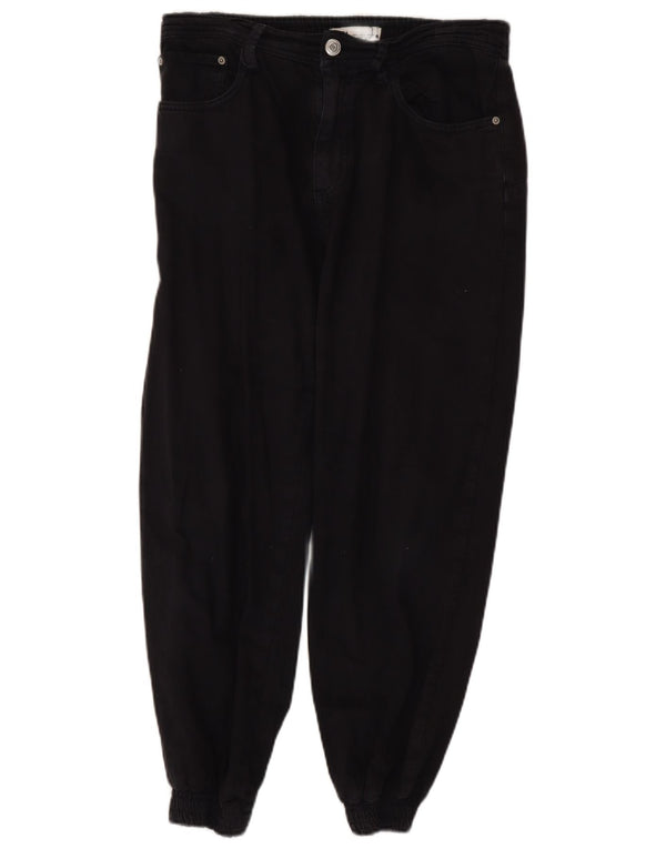 Pantaloni de jogging pentru femei Zara, blugi tăiați mari L30 L25 bleumarin