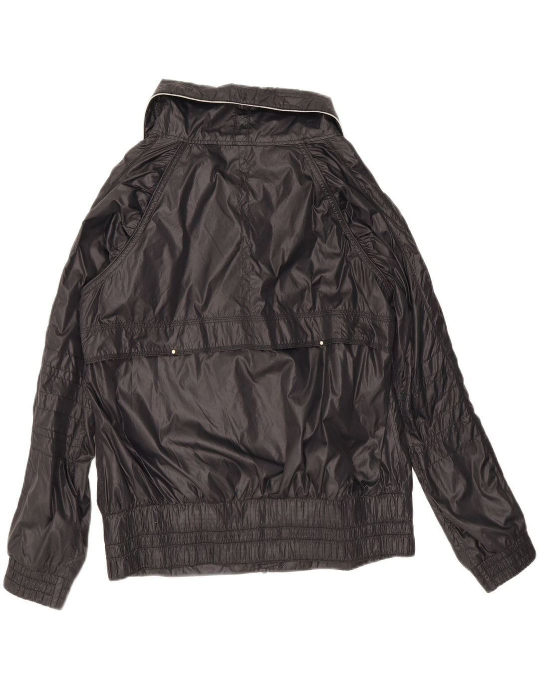 Reebok Herre Bomber Jacket UK 42 XL Sort Nylon