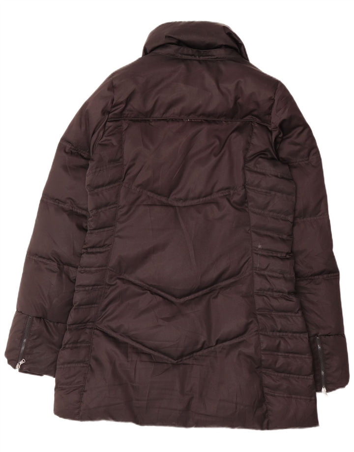 Adidas Manteau rembourré pour femme UK 12 Medium Noir Polyester