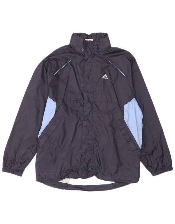 Adidas Boys Graphic Tracksuit felső kabát 13-14 éves sötétkék Colourblock