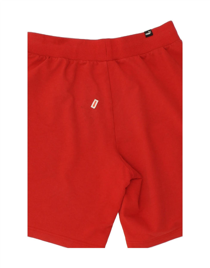 PUMA Mens Graphic Sport Shorts Small Red Vintage Puma and Second-Hand Puma from Messina Hembry 