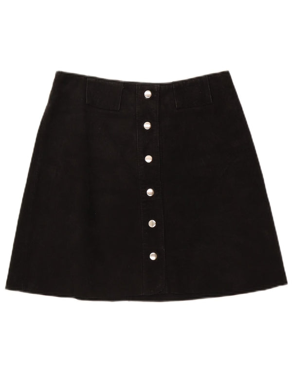 Vintage Womens Mini Skirt W27 Small Black