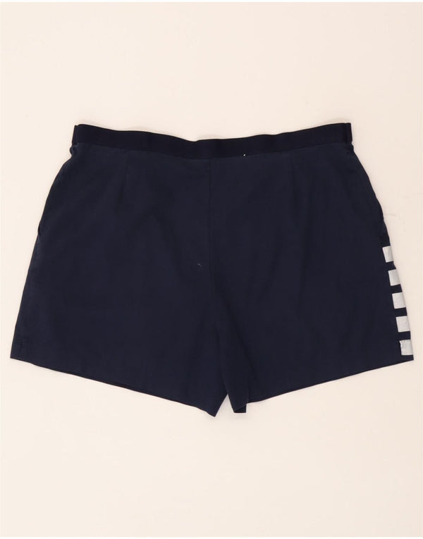 Pantaloncini casual da uomo Fila IT 54 2XL W38 Poliestere a righe blu navy