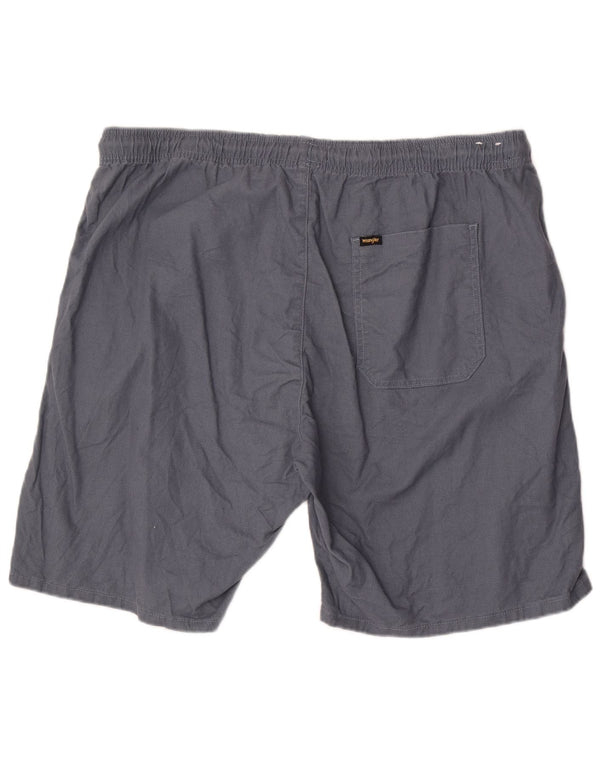 Wrangler Mens Bermuda Shorts W38 XL Cinza Algodão