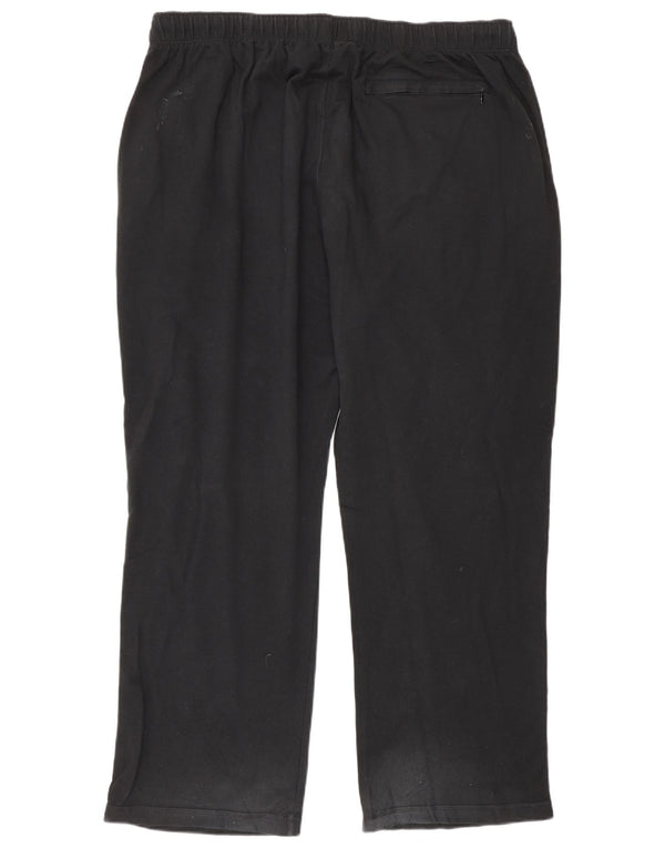 Marks & Spencer Træningsdragtsbukser til mænd UK 42/44 2XL sort bomuld