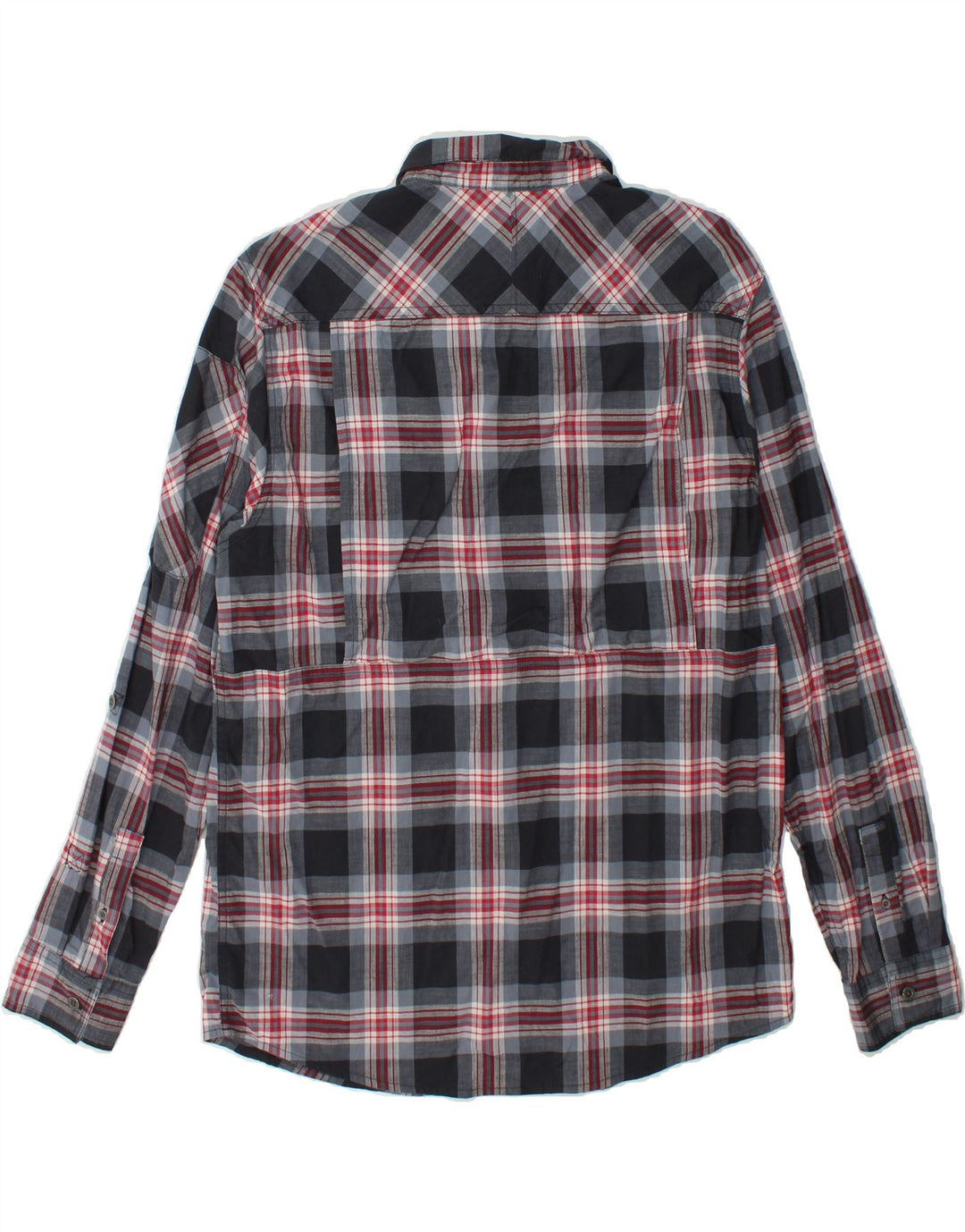 WRANGLER Mens Regular Fit Shirt Large Black Check Cotton Vintage Wrangler and Second-Hand Wrangler from Messina Hembry 