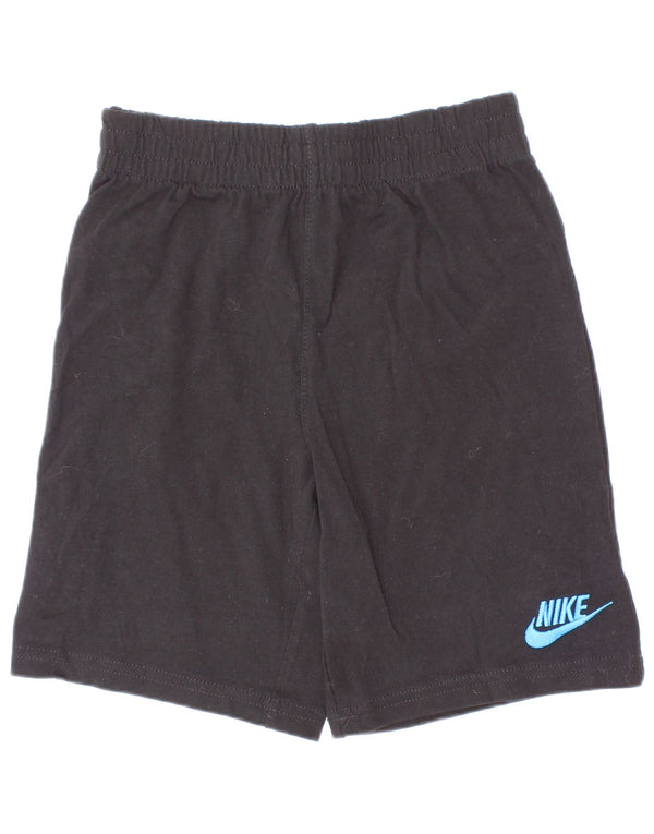 Nike drenge sportsshorts 5-6 år medium sort bomuld