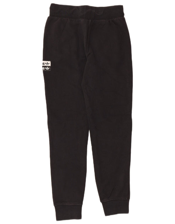 Adidas Pantalon de survêtement pour femme Joggers UK 10 Petit coton noir