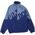 DIADORA Mens Graphic Tracksuit Top Jacket IT 54 Large Blue Colourblock Vintage Diadora and Second-Hand Diadora from Messina Hembry 