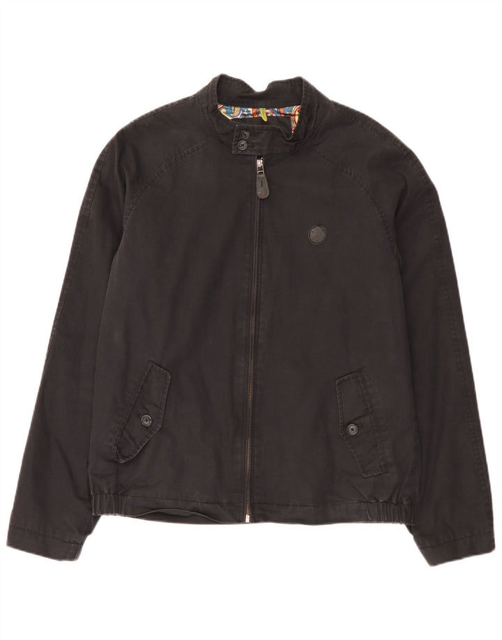 Pretty Green Chaqueta Bomber para Hombre UK 38 Medium Black