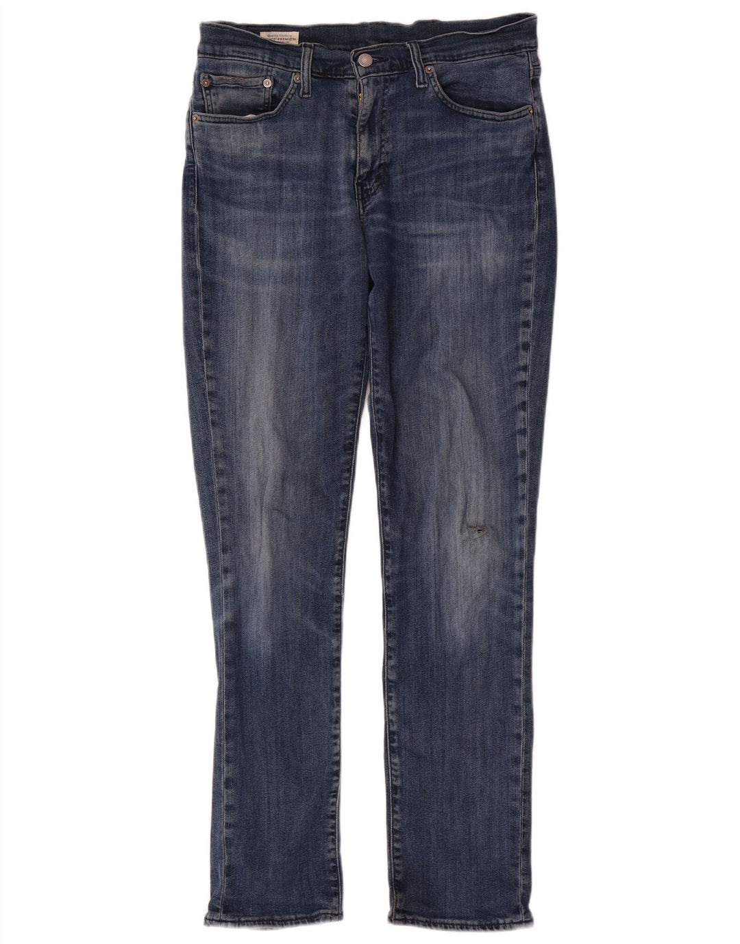 LEVI'S Mens 511 Slim Jeans W32 L32 Blue Cotton