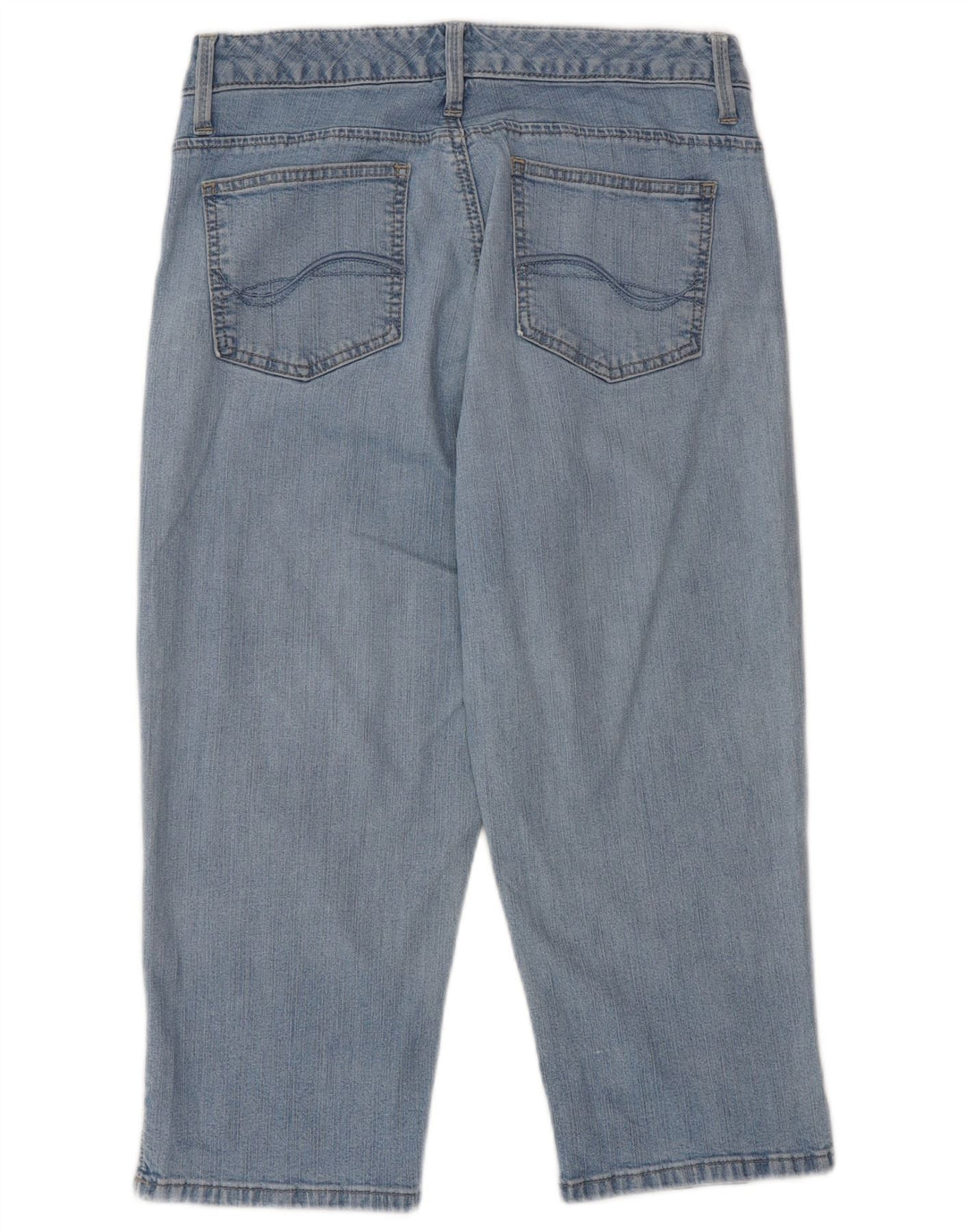 Lee Womens Low Waist Capri Jeans W28 L20 Blue