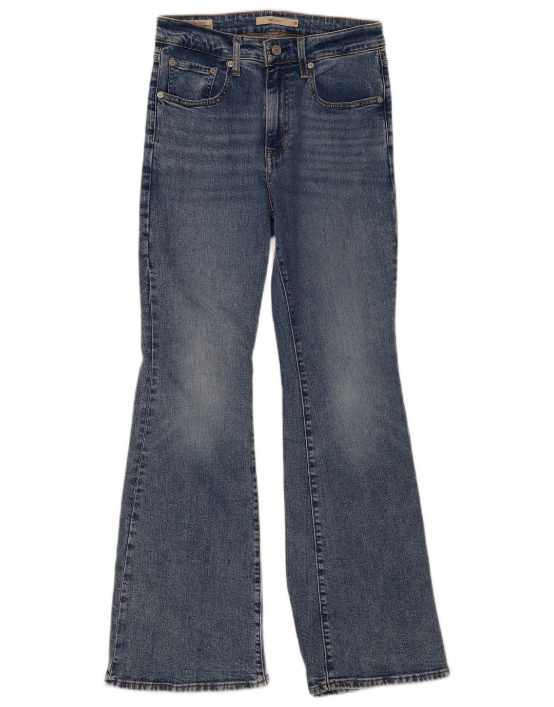 Levi's Womens Flared Jeans W28 L30 Blue