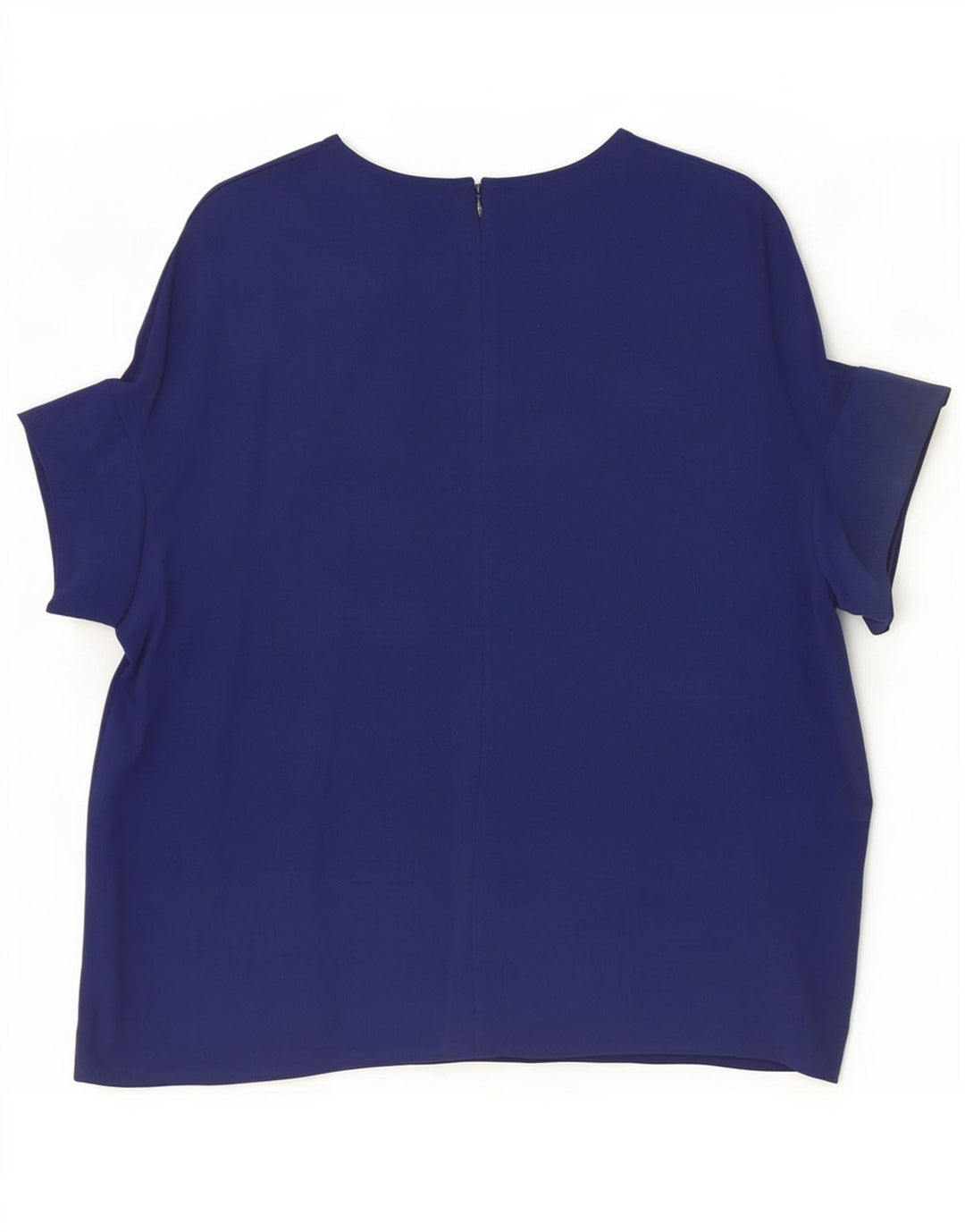 Cos Chemisier Femme Top EU 40 Bleu Marine Moyen Viscose