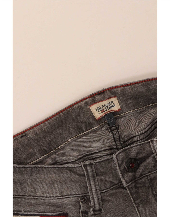 Tommy Hilfiger Womens Slim Jeans W27 L32 Grey