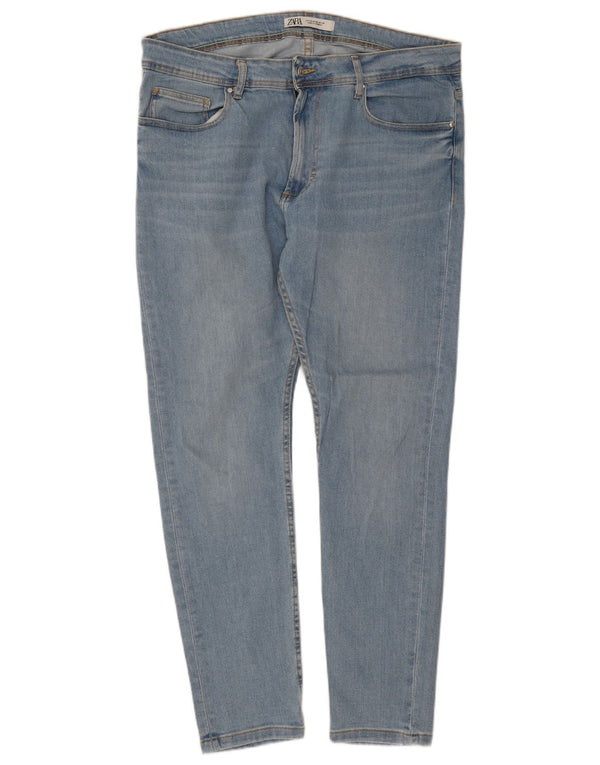 Zara Mens Skinny Jeans EU 46 XL W36 L28 Blue