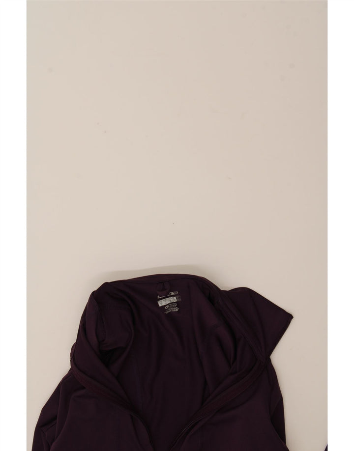 REEBOK Womens Tracksuit Top Jacket UK 10 Small  Purple Polyester Vintage Reebok and Second-Hand Reebok from Messina Hembry 