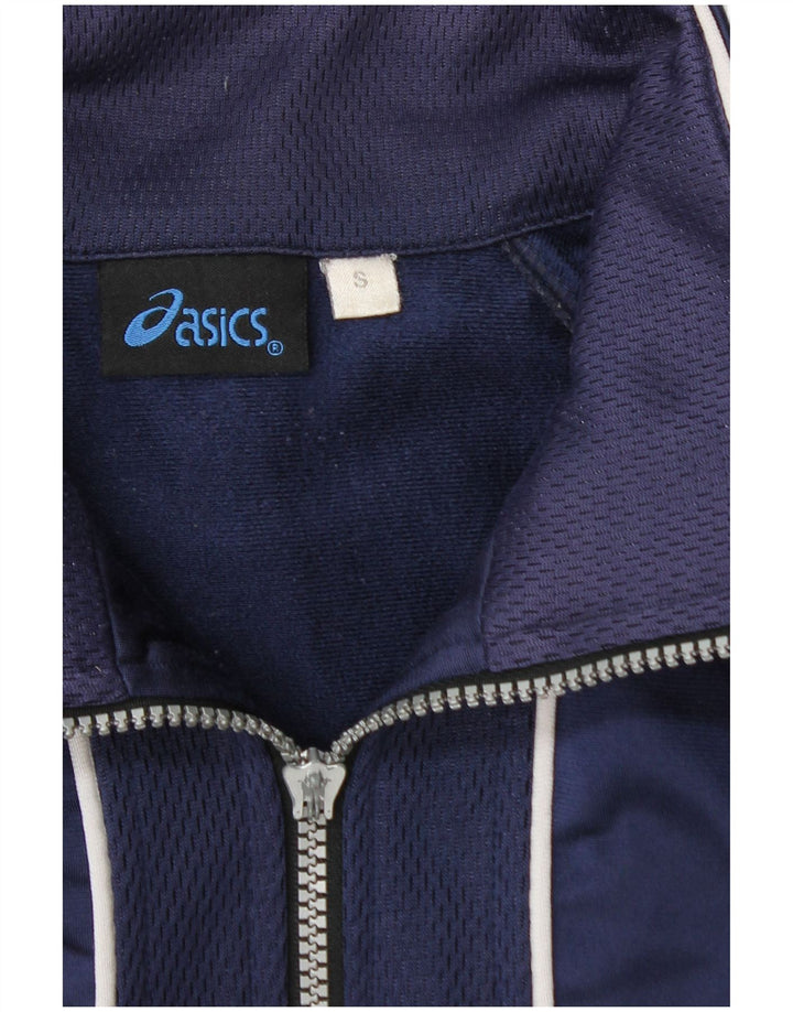 Męska kurtka dresowa Asics, mała, granatowa