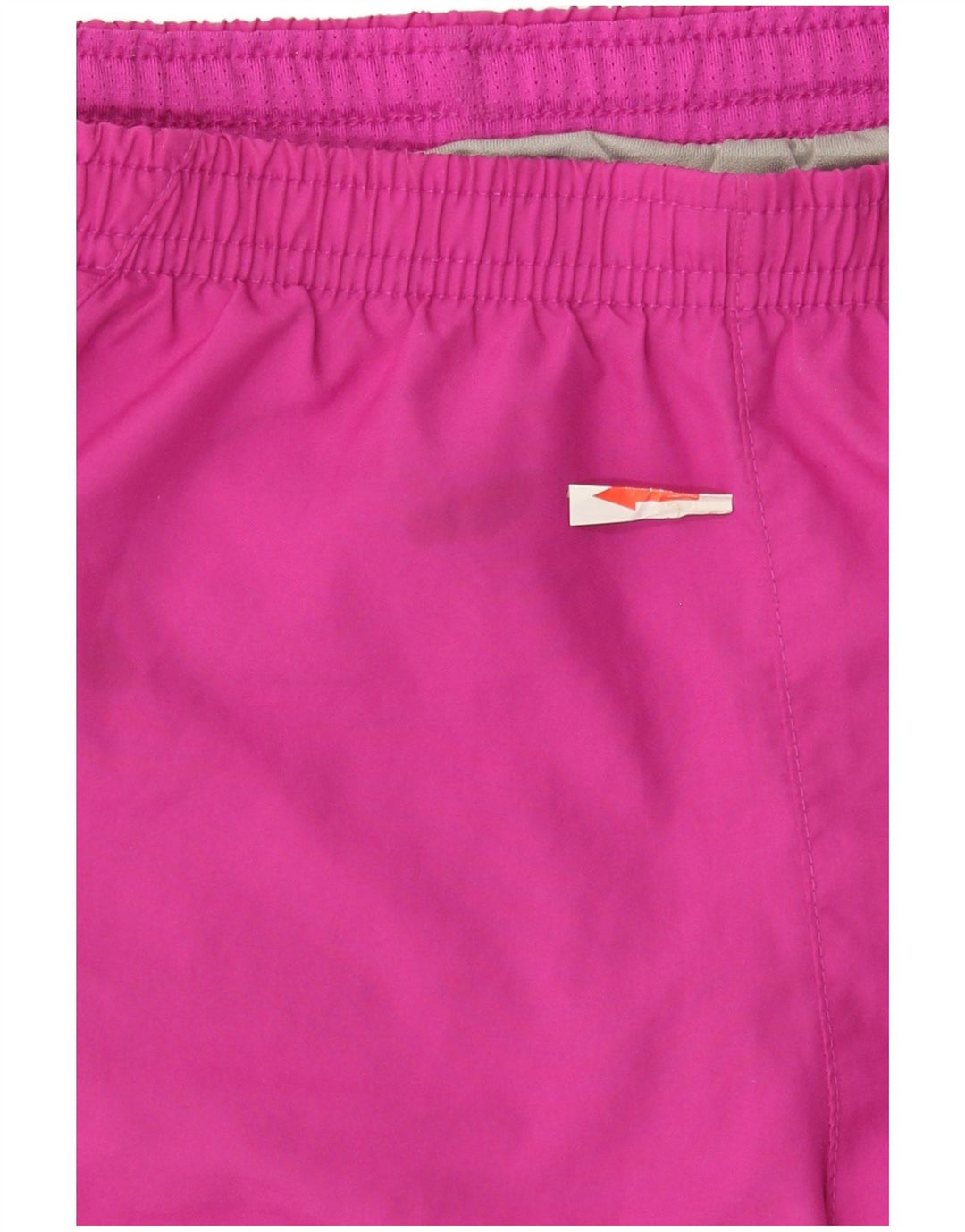 Nike Womens Sport Shorts UK 12 Medium  Purple Polyester