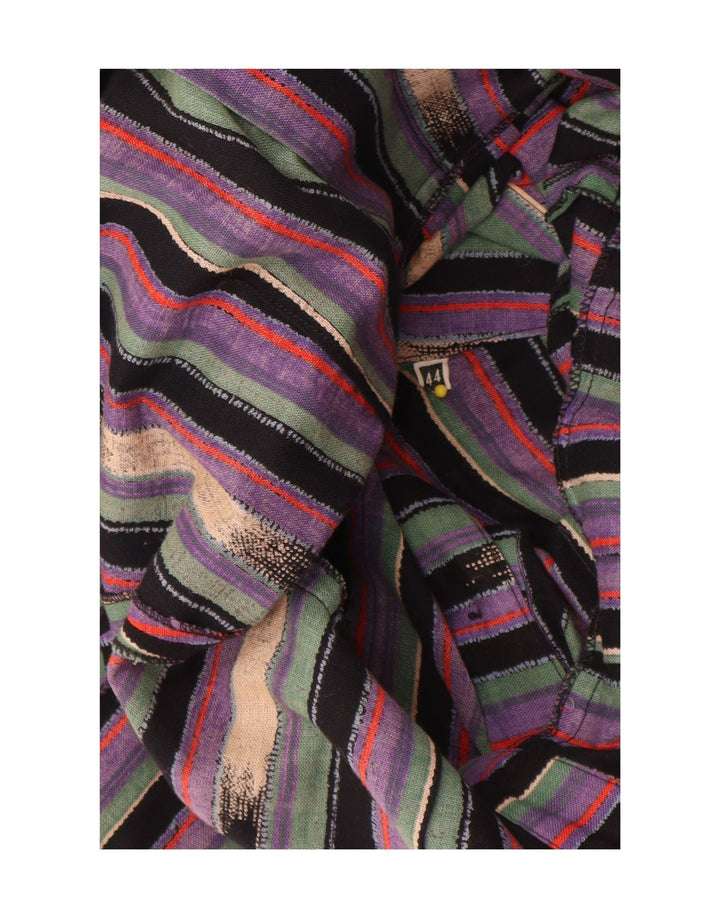 Vintage Womens A-Line Dress IT 44 Medium Multicoloured Striped